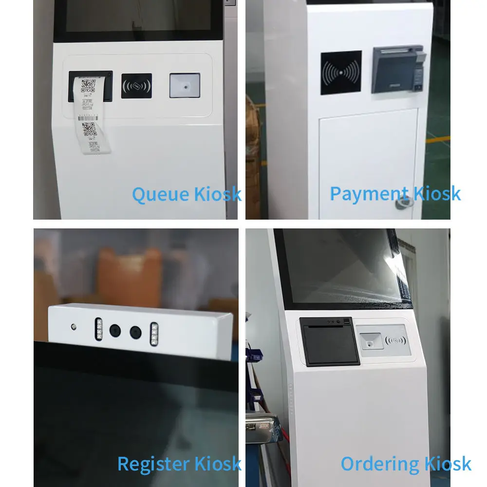 21.5/32 Inch X86/ARM Touch Vending Machine With Thermal Printer, QR Code Scanner, RFID/NFC Card Reader.