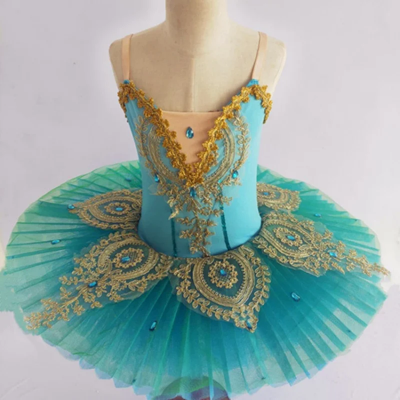 

Детское балетное платье-пачка PD07141 для выступлений на сцене и ежедневных тренировок