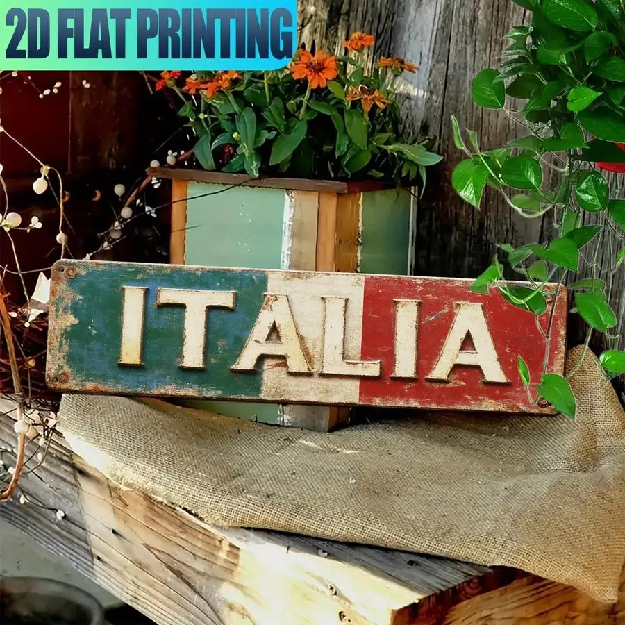 1/5/10/20/50/100pcs 2D Flat Italian Theme 