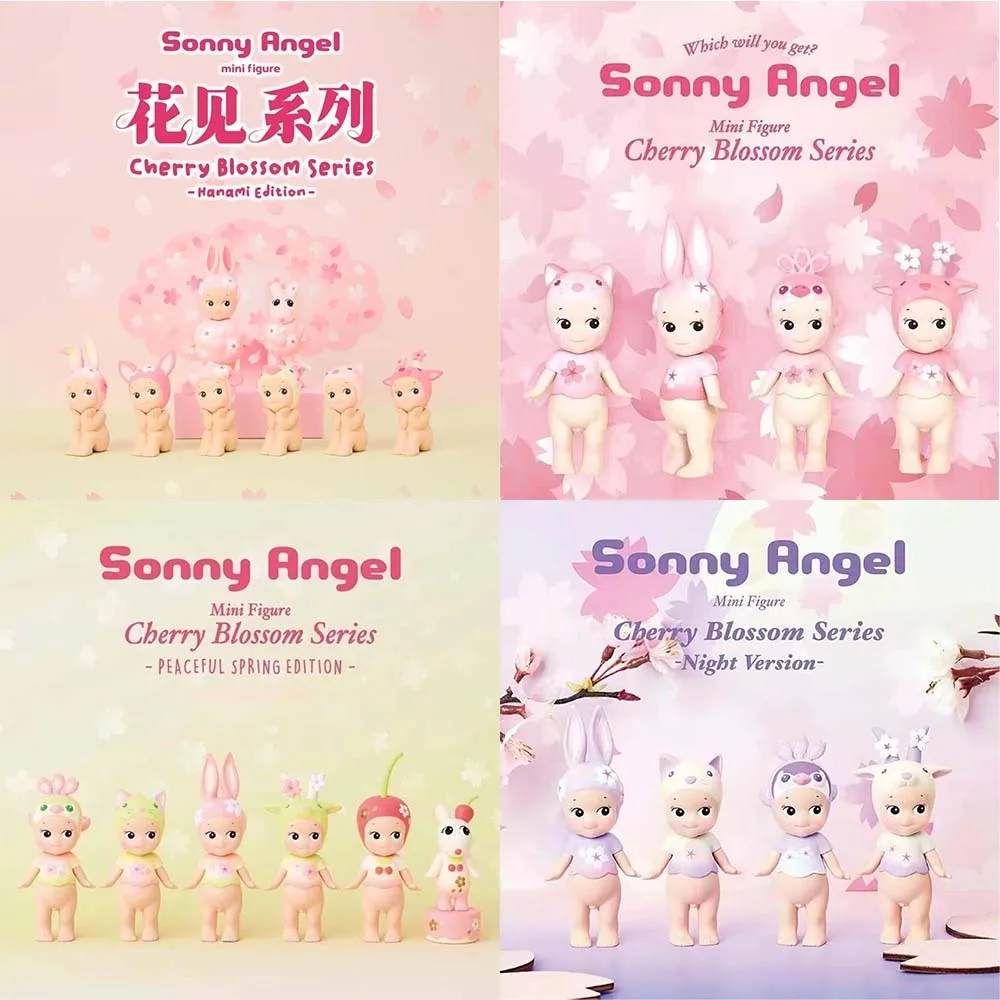 

Sonny Angel Cherry Blossom Series Blind Box Toys Mystery Box Kawaii Lucky Cute Doll Decoration Collect Model Couple Gifts