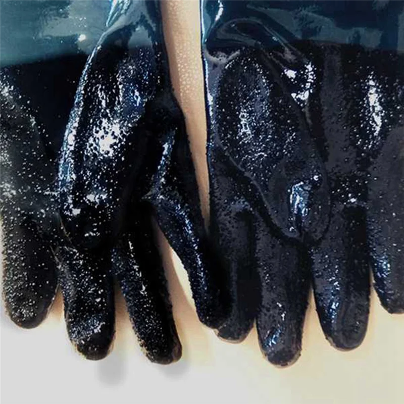 

FUFU 4X Sandblasting Gloves Sandblaster Parts 60Cm With O Rings For Sandblast Cabinet