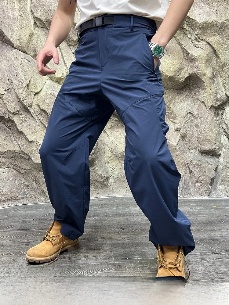 

Мужские уличные брюки Softshell: дышащие, быстросохнущие, ветрозащитные, 3D-крой, повседневные, из нейлоновой ткани, для осеннего сезона