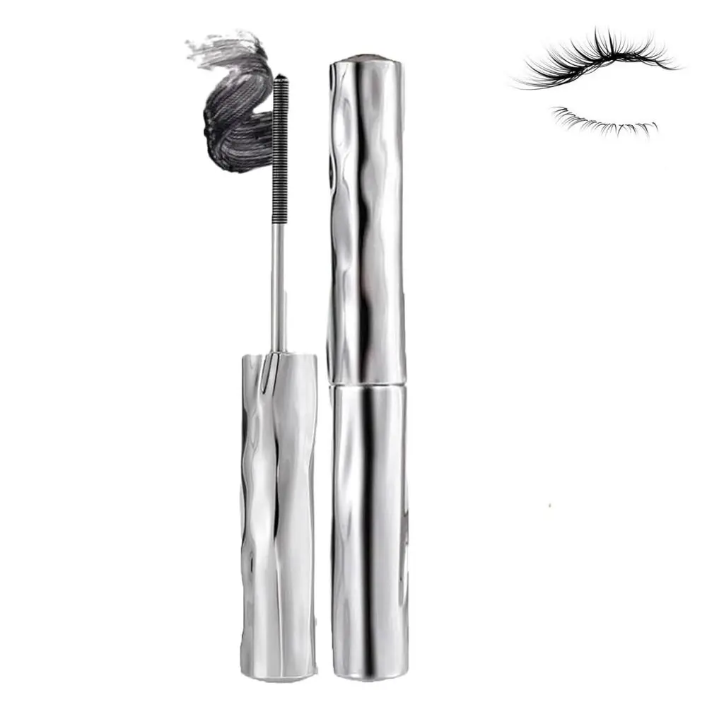 มาสคาร่าเพิ่มความหนาให้ดวงตาของคุณ ปริมาณมากและยาวนาน หลอดเหล็กขนาดเล็ก มาสคาร่าเหล็กขนาดเล็ก กันน้ำ มาสคาร่าติดทนนาน