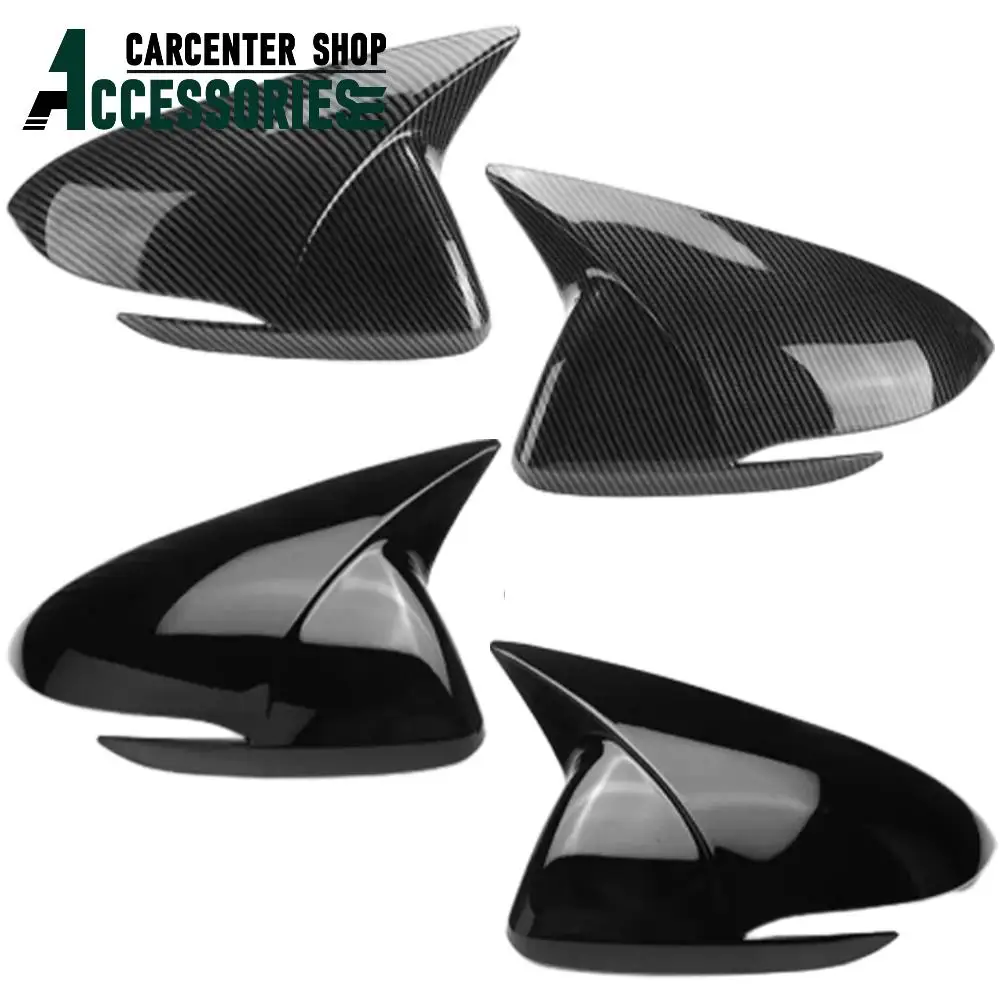 

For Hyundai Elantra Avante AD 2016-2020 Car Rearview Side Mirror Cover Wing Cap Exterior Door Rear View Case Trim