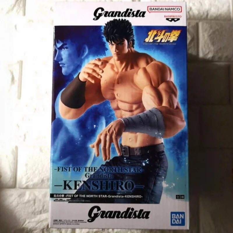 

Фигурка Banpresto Kenshiro Grandista, аутентичная японская версия, коллекционная статуэтка из аниме «Кулак Северной звезды» для коллекционеров