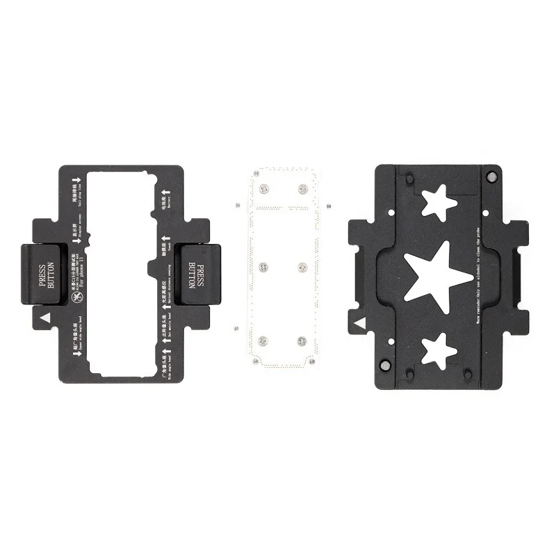 MIJING C15 Motherboard Function Test Fixture for Phone 11 Double-layer Mobile Phone Main Board Double-layer Test Rack