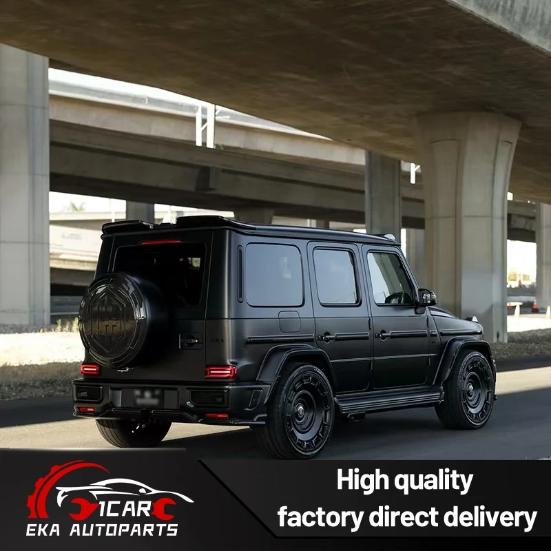 2026 New Urban Style Spare Tire Cover for Mercedes‑Benz G‑Class W464 W465 G Wagon G63 G500 G450D Gloss Black Rear Spare Wheel