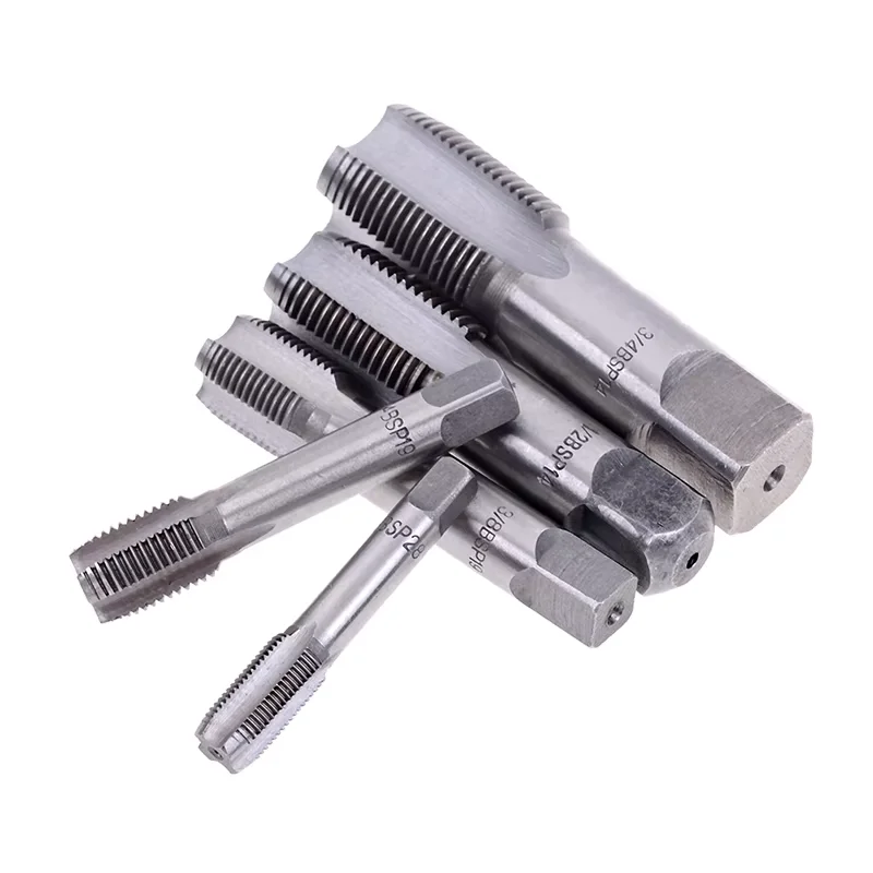 

G1/8 1/4 3/8 1/2 3/4 HSS Taper Pipe Tap BSP Metal Screw Thread Cutting Tool