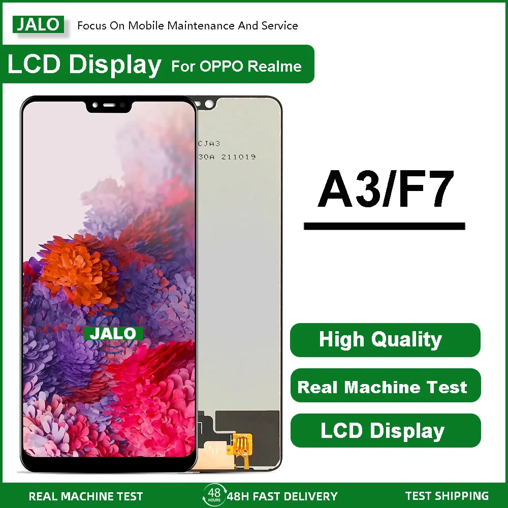 

JALO Screen Assembly for OPPO A3 F7 A3i A3X A3 Dynamic Version Integrated Display LCD Display Touch Screen LCD Panel Replacement