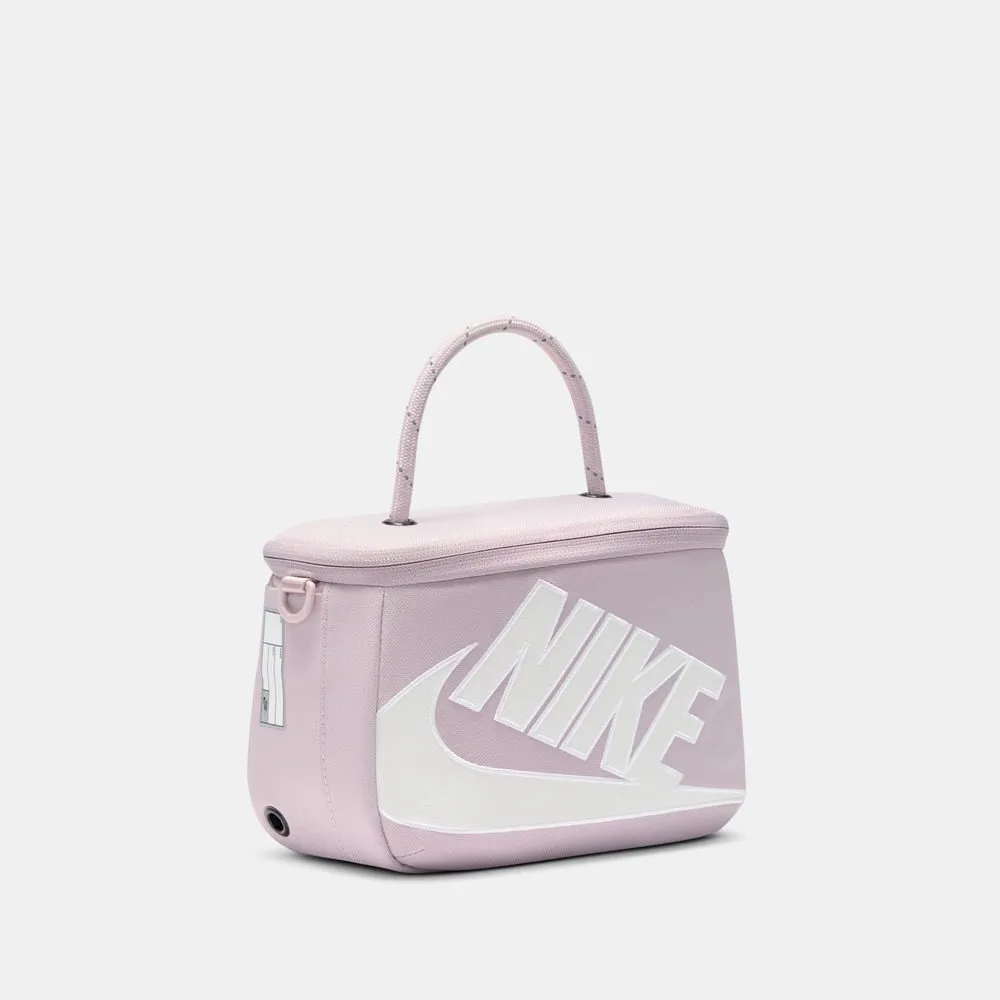 Nike 2.4L Shoe Box-Style Handbag, Simple Sports Style, Practical, Fashionable, Casual, Portable, Personalized Storage, Women's Shoulder Bag, Purple