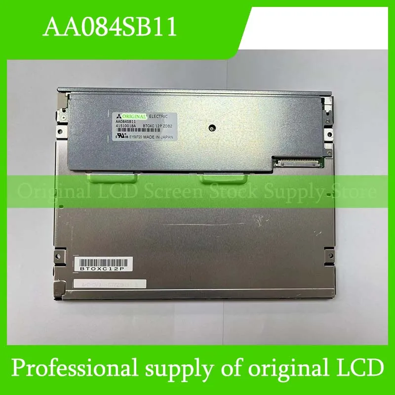 AA084SB11 8.4 Inch Original LCD Display Screen Panel for Mitsubishi Brand New and Fast Shipping 100% Tested