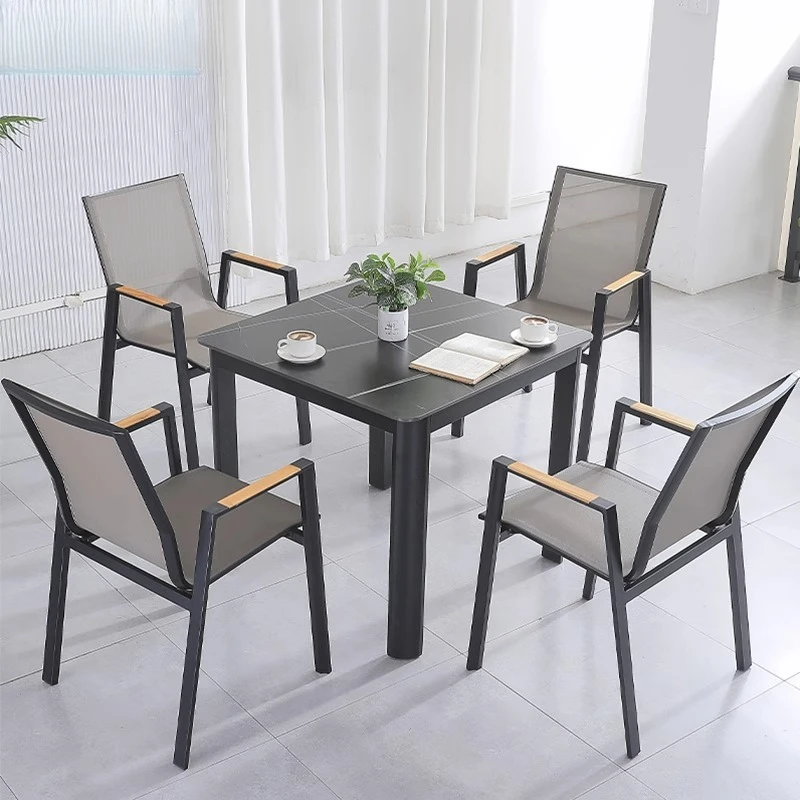 

Rock slab outdoor tables and chairs leisure outdoor courtyard designer terrace Internet celebrity bed and breakfast garden plast