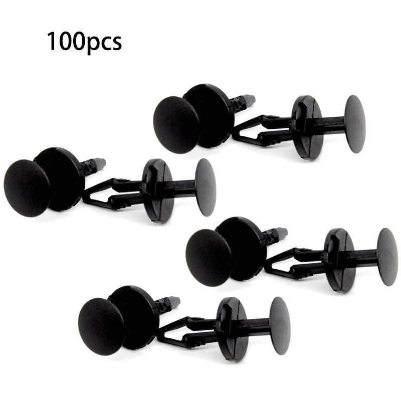 100pcs/Set Push Pin Retainer Fastener Clip 11589291 W713331S3OO W713331S300 Fit for Chevrolet Cadillac GM Ford Auveco 20989