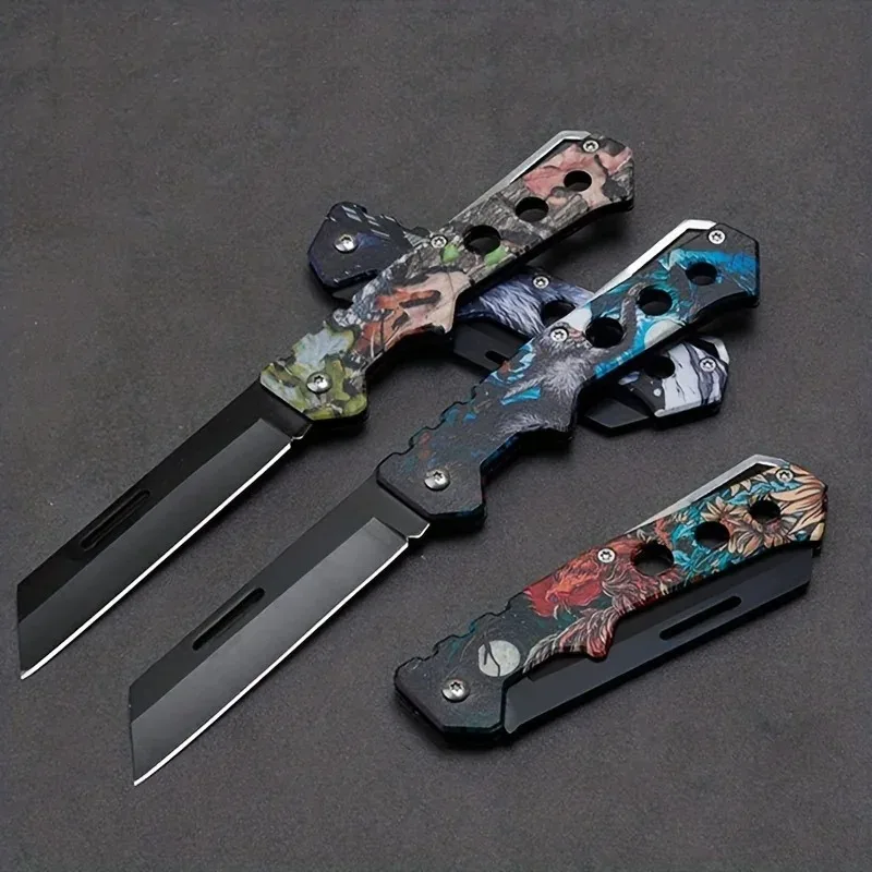 2024 new 1pc  Folding Sharp Knife，Portable Fruit Knife Mini Pocket Knife