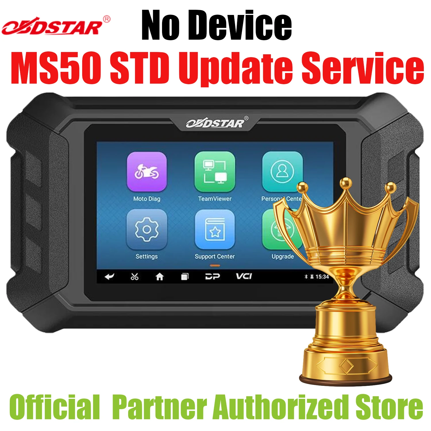 

OBDSTAR MS50 Standard Edition: Стандартная версия с годовой подпиской на обновления (индивидуальное обслуживание, без доставки)