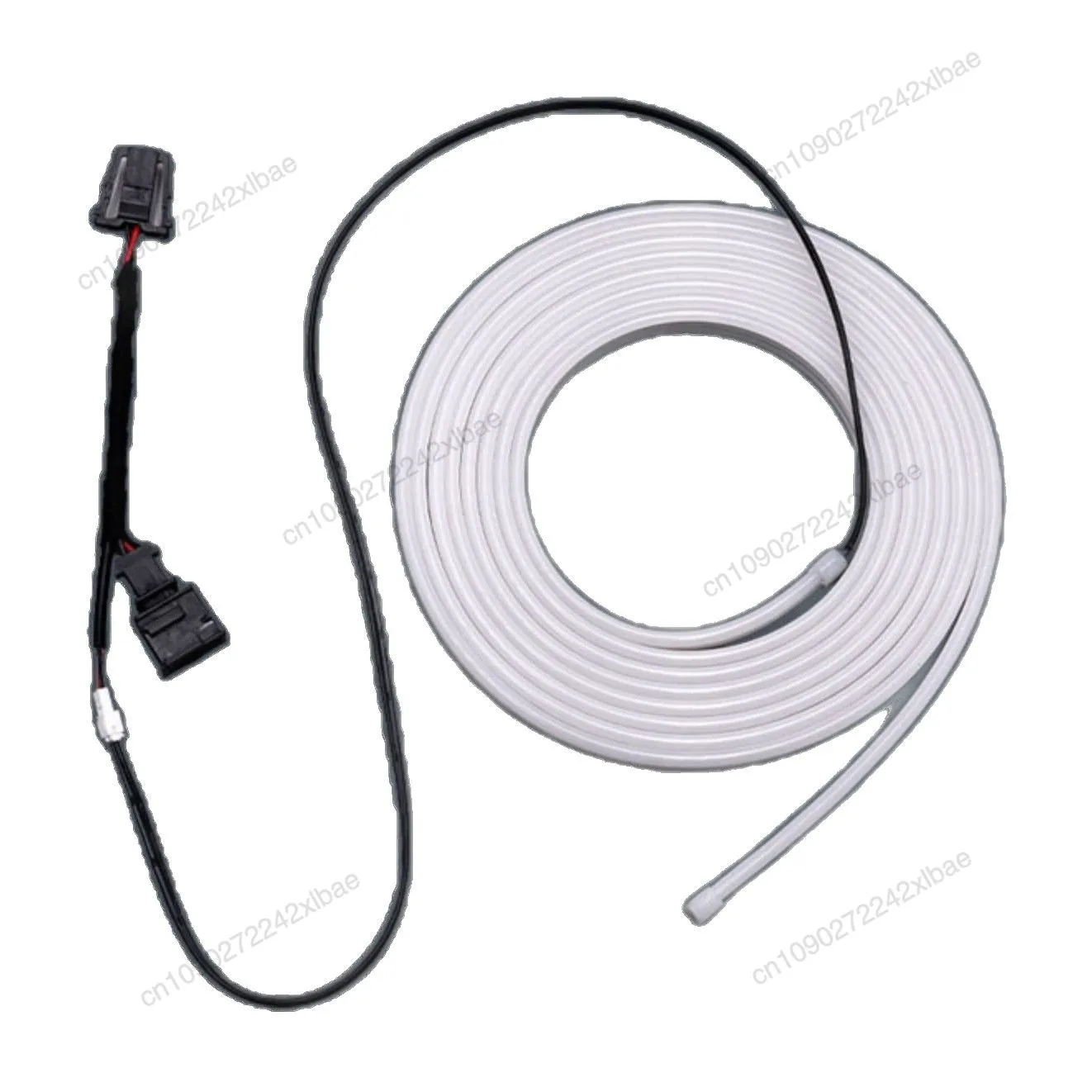 مصباح إضاءة صندوق السيارة ترحيب تدفق توهج الإضاءة المحيطة ديكور مصباح ليد مصابيح الزخرفية لفولكس واجن تيجوان Allspace Tiguan X