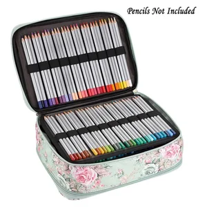 Bunte Bleistiftmarkierungen verschiedener Schichten und Gelstifte, großer Koffer, 300 Schlitz, Doppelverschluss, Crayola 8 Hauptverkäufe von Crayola -Wachskreide - №4