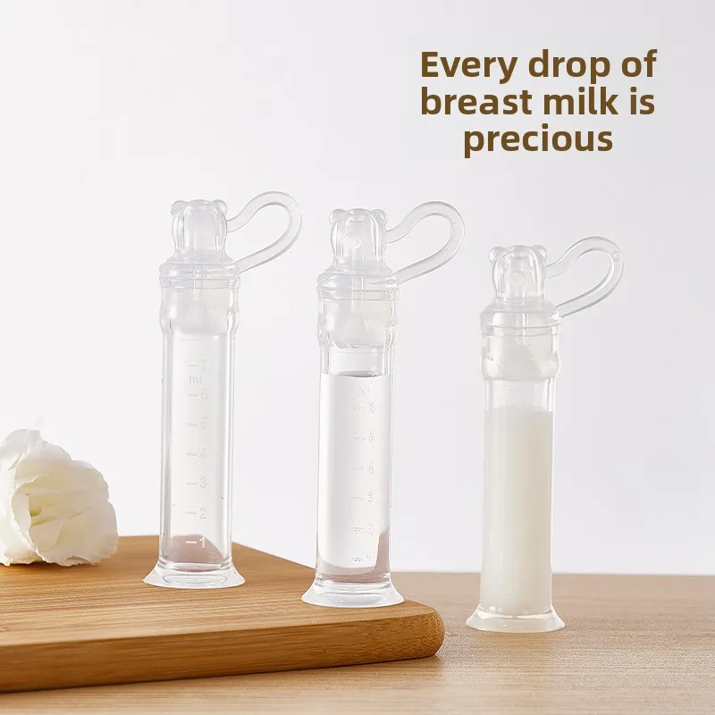 

Food Grade Silicone Breast Milk Collection Tube Colostrum Collection Container