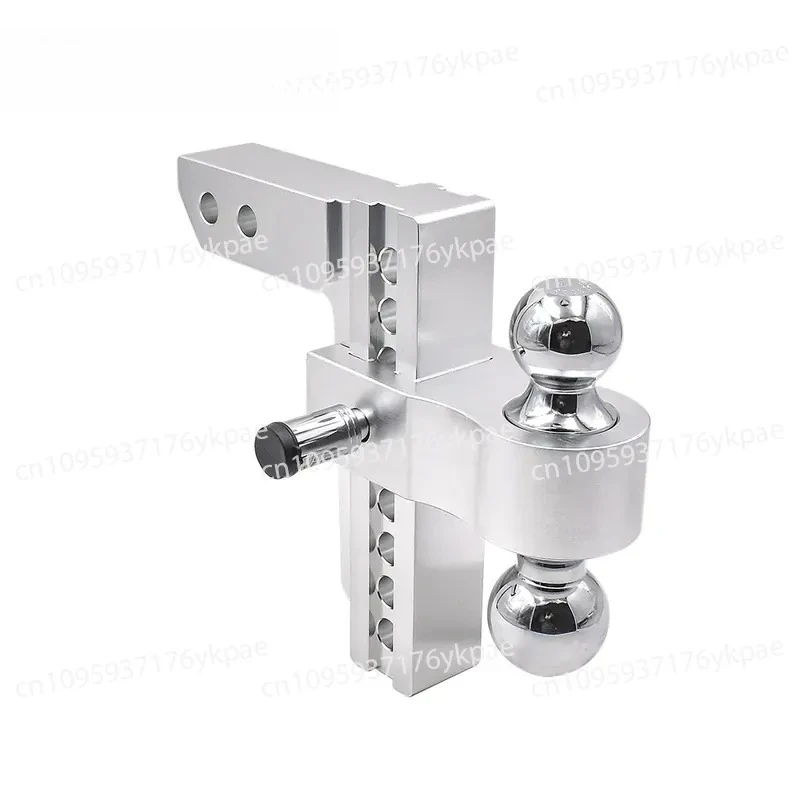 Adjustable Lifting Trailer Arm Off-road Vehicle Double Ball Porous Trailer Hook Aluminum Alloy