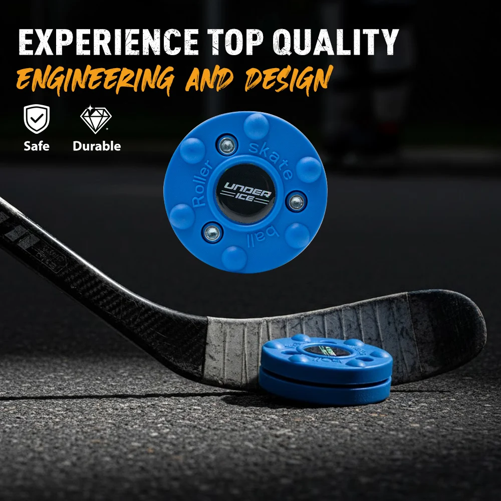 アイスホッケー ストリート ホッケー パック グリーン ビスケット アイス ホッケー パック プラスチック トレーニング パック 再利用可能なアイス トレーニング 練習