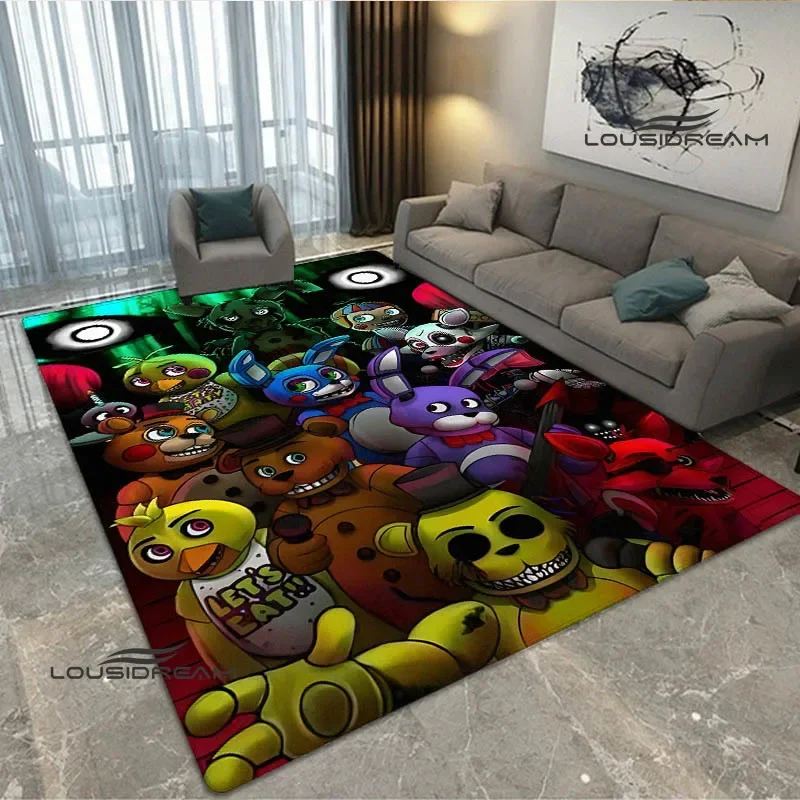 F-Five N-Nights at F-Freddy's carpet kitchen mats Non-slip carpet outdoor carpets area rug Home bedroom decor birthday gift