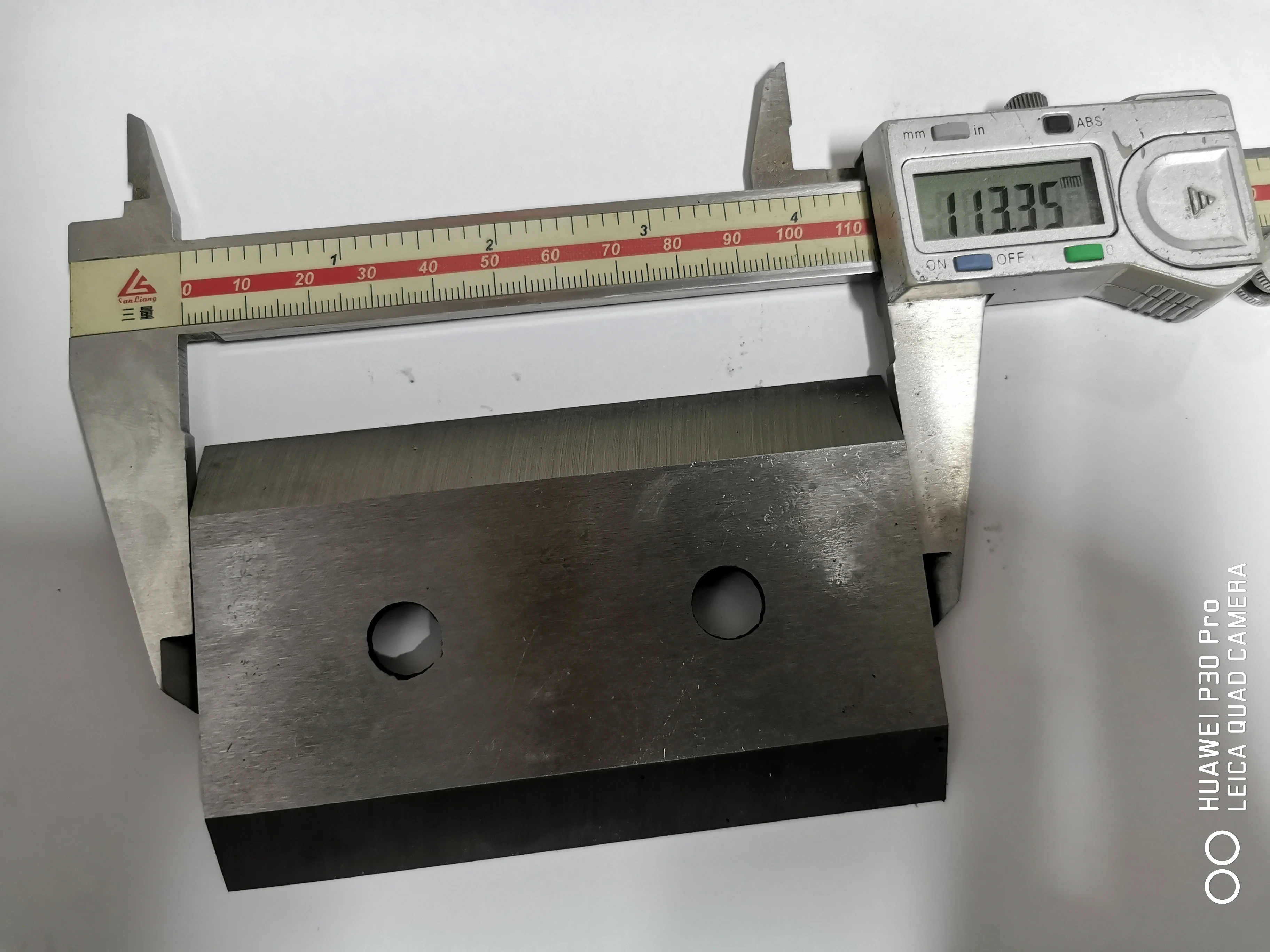 Wood Chipper Blade with Size 113x70x8 mm for WC88