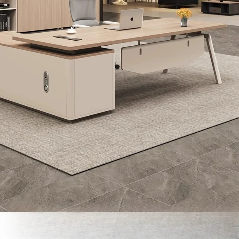 Modern Brown Executive Desk Luxury Strong Cheap Drawers Executive Desk Wood Large Mesa De Escritorio Office Desk Furniture