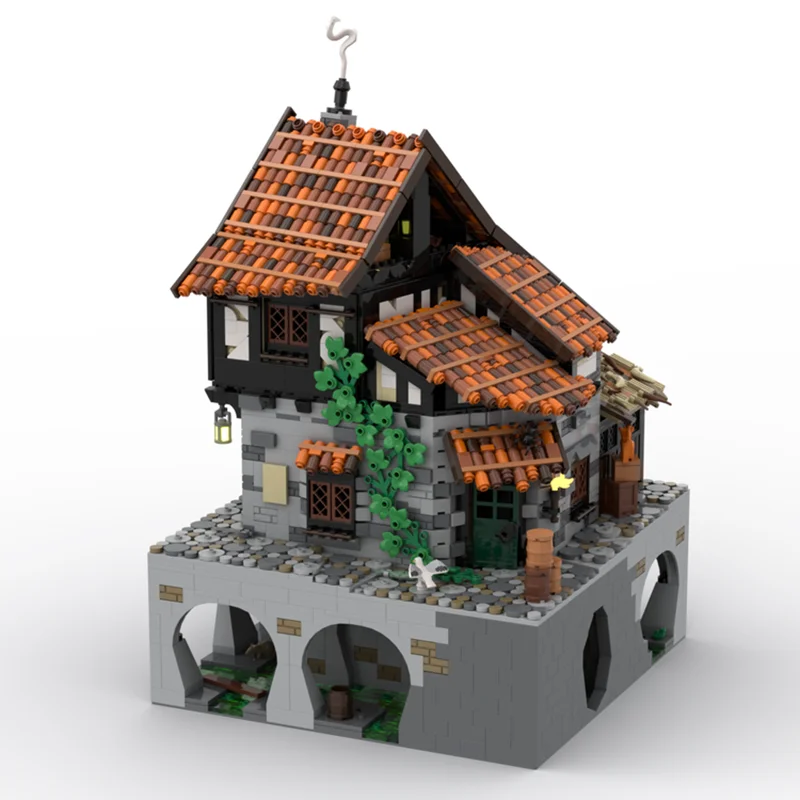 Moc قوالب بناء القراصنة فيل التكنولوجيا وحدات القراصنة القلعة نموذج كتلة عيد الميلاد لتقوم بها بنفسك مدينة عرض الشارع لعبة هدايا العيد