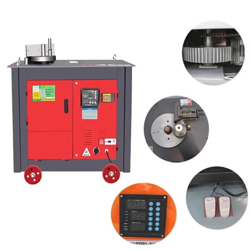 

2025Промышленный станок для гибки стальных стержней, большая обработка арматуры и нержавеющей стали, автоматическое оборудование для формования стремян