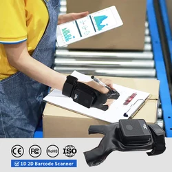 Jooytec-Scanner de codes-barres Bluetooth portable 1D, lecteur de codes isotoniques pour entrepôt Logistic Express