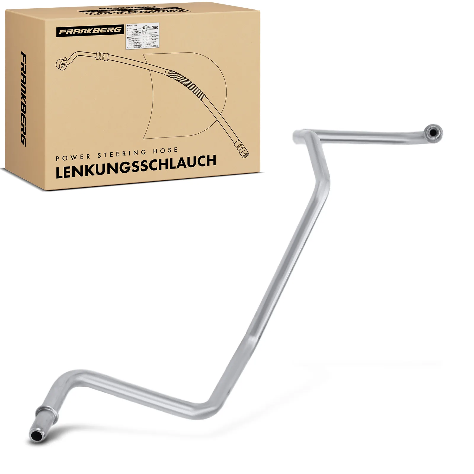 Frankberg 1x Tuyau de raccordement du réservoir de liquide de refroidissement pour Ford Transit FA FB FM FN 2.0L 2000-2006 4104906 4548452 3605471 4382847 58451