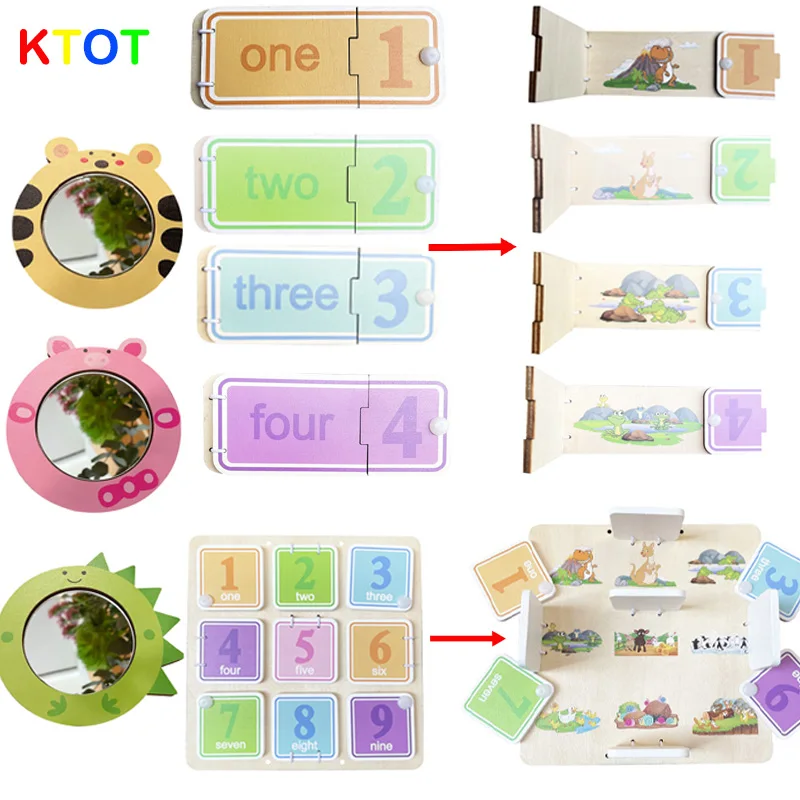 Montessori Busy Boards DIY Material  Accessories Teaching Aids Baby Learning Skill Wooden Board Games Toy Parts  Early Education