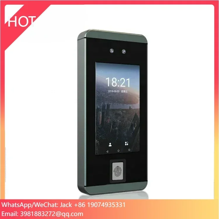

30 Degree Angle Dynamic Palm Time Access Control Face Recognition Door Lock Access System HKS-60