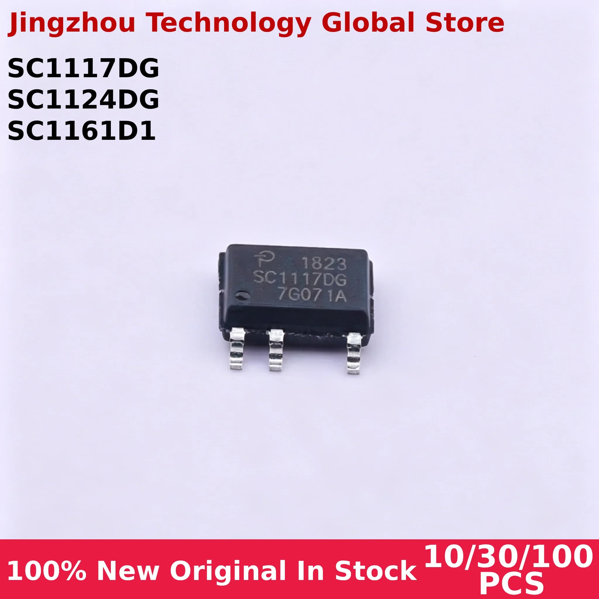 100% New 10/30/100PCS SC1117DG SC1124DG SC1161D1 SOP-7 In stock Wholesale