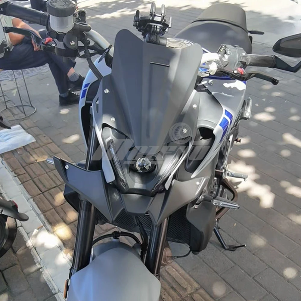 For YAMAHA MT 09 MT-09 MT09 2021 2022 2023 2024 2025 Motorcycle Accessories Windshield Windscreen Aluminum Wind Shield Deflector