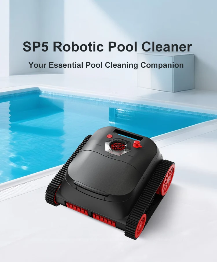 High Quality Efficient Swimming Pool Cleaning Robot Factory Wholesale Automatic Tool & Accessory