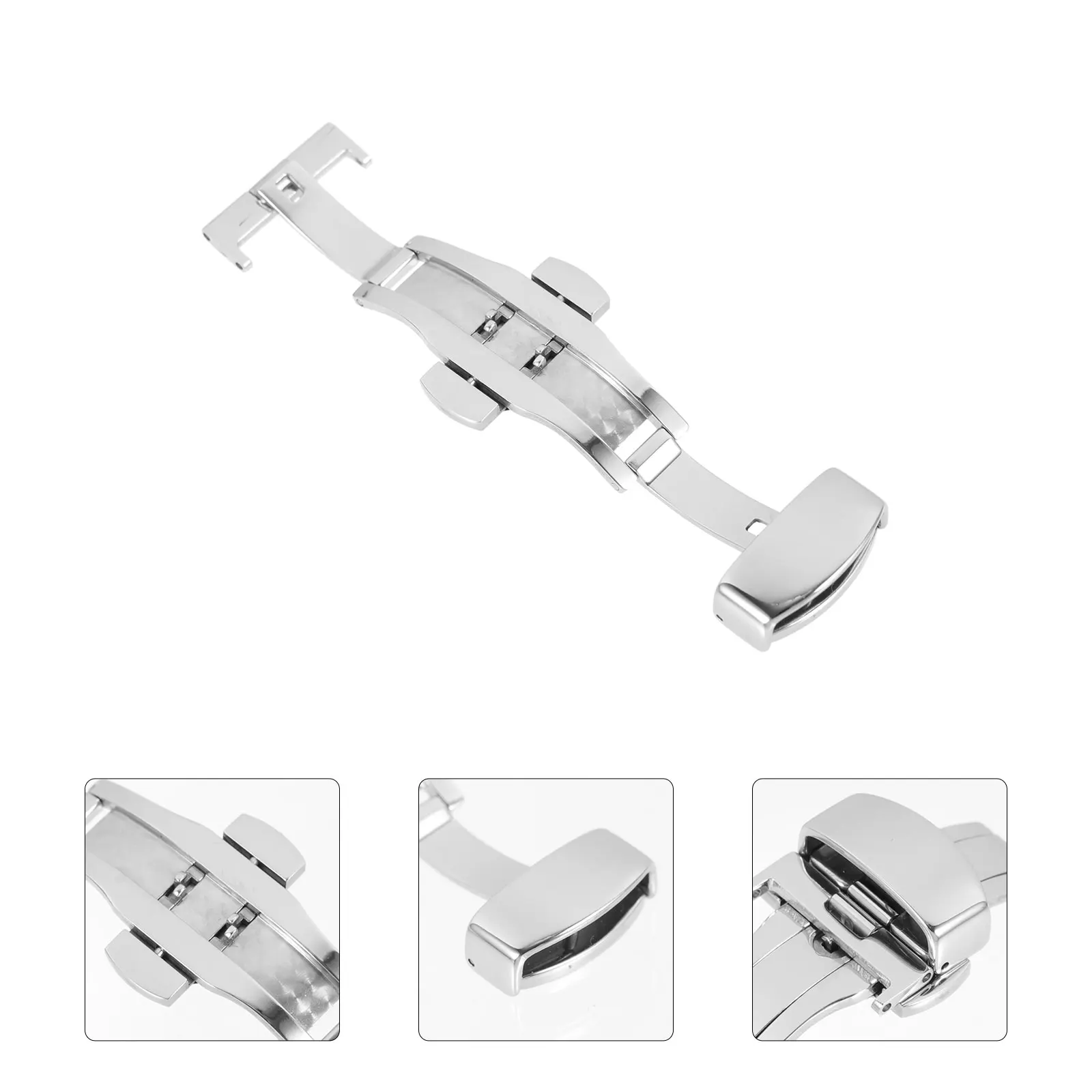 

Stainless Steel Clasp 19mm Watch Watch Strap Buckles Strap Bracelet Accessories Replacement B Buckles Watchb Parts