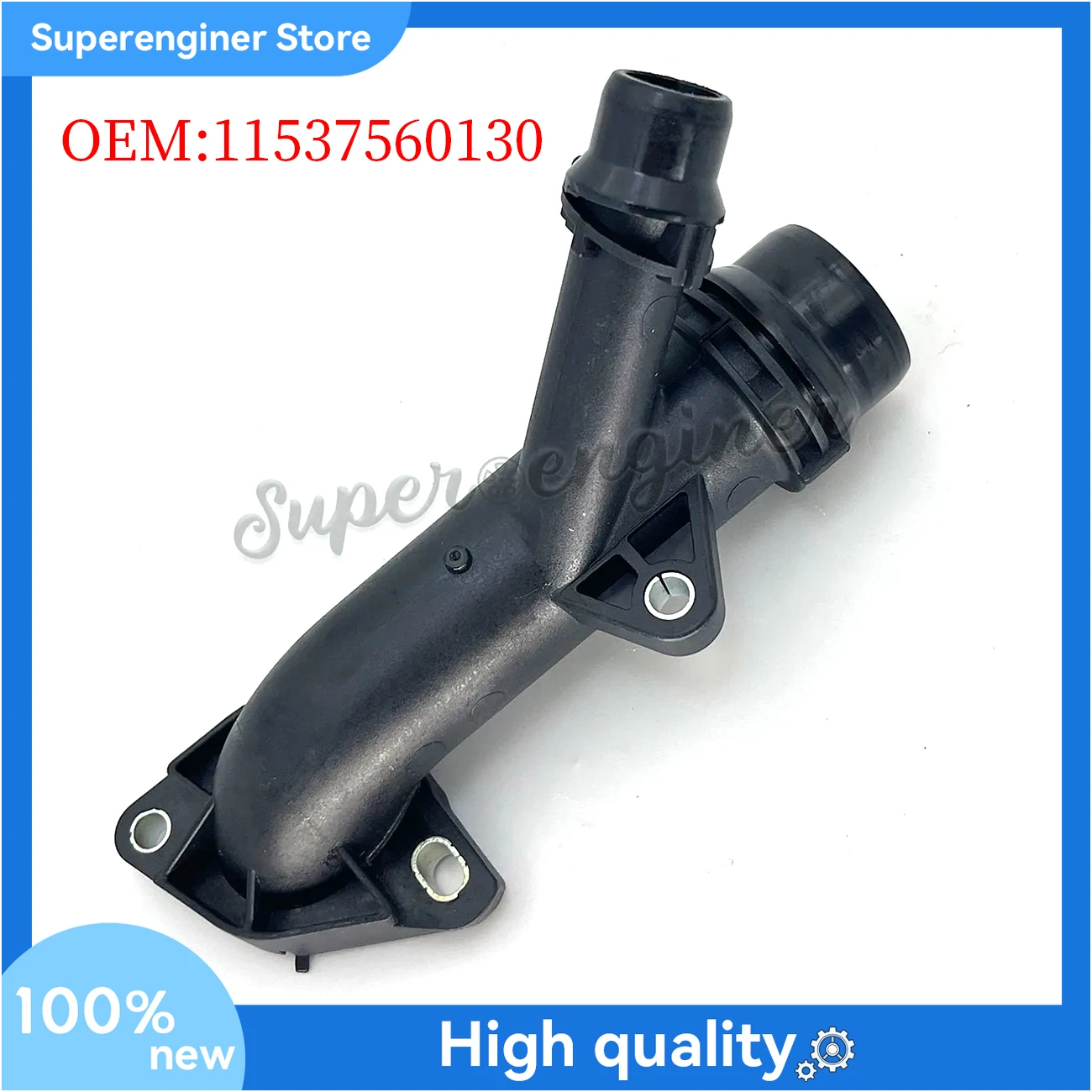 11537560130 Cooling Hose Connector For BMW E81 E87 E88 E46 E90 X1 X3 116i 118i