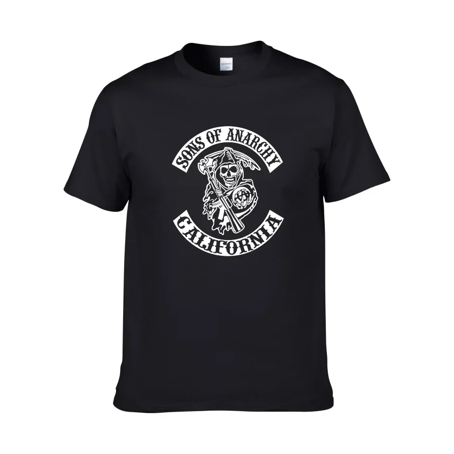 Sons of Anarchy Tees TV SOA Cosplay Costume Men Rock Punk Plus SizeT-shirts Mayans MC Steampuck Tops T shirt