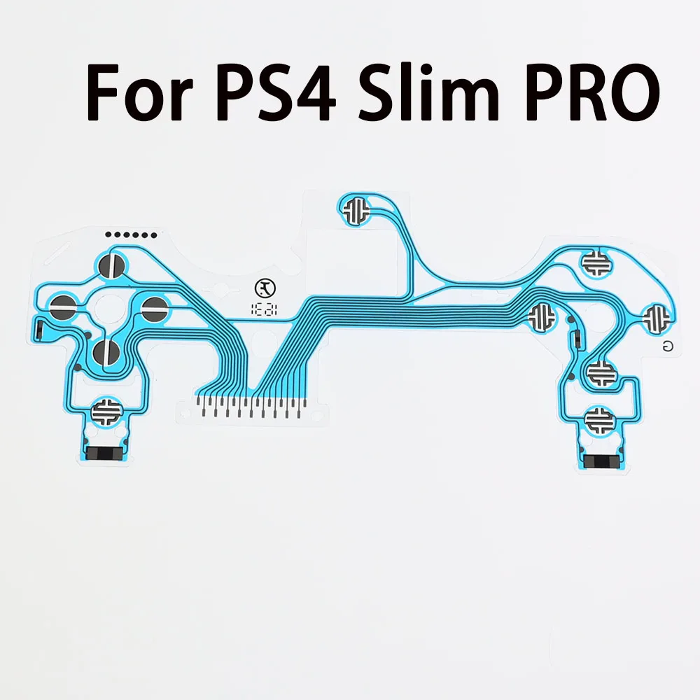 2 قطعة ل PS4 برو سليم تحكم موصل فيلم لوحة المفاتيح الكابلات المرنة ل Dualshock 4 الشريط لوحة دوائر كهربائية