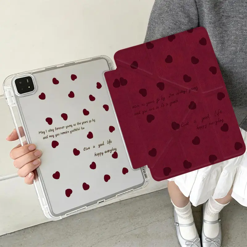 Anti-Bending 3+Y Fold Case For Xiaomi Pad 5/5Pro 6/6Pro 11 Redmi Pad SE 11 Pro/Pro2 12.1 Xiaomi Pad 7/7Pro 8/8Pro 11.2