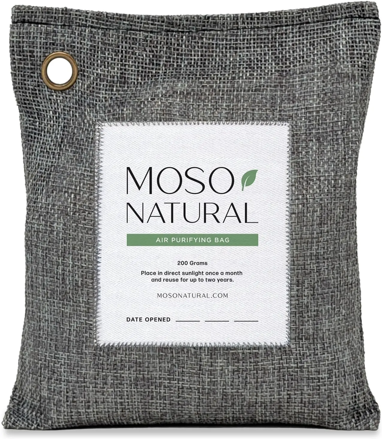 

Premium Bamboo Charcoal Air Purifying Bag 200g | Odor Absorber for Home, Car & Closet | Long Lasting, Covers 90sqft