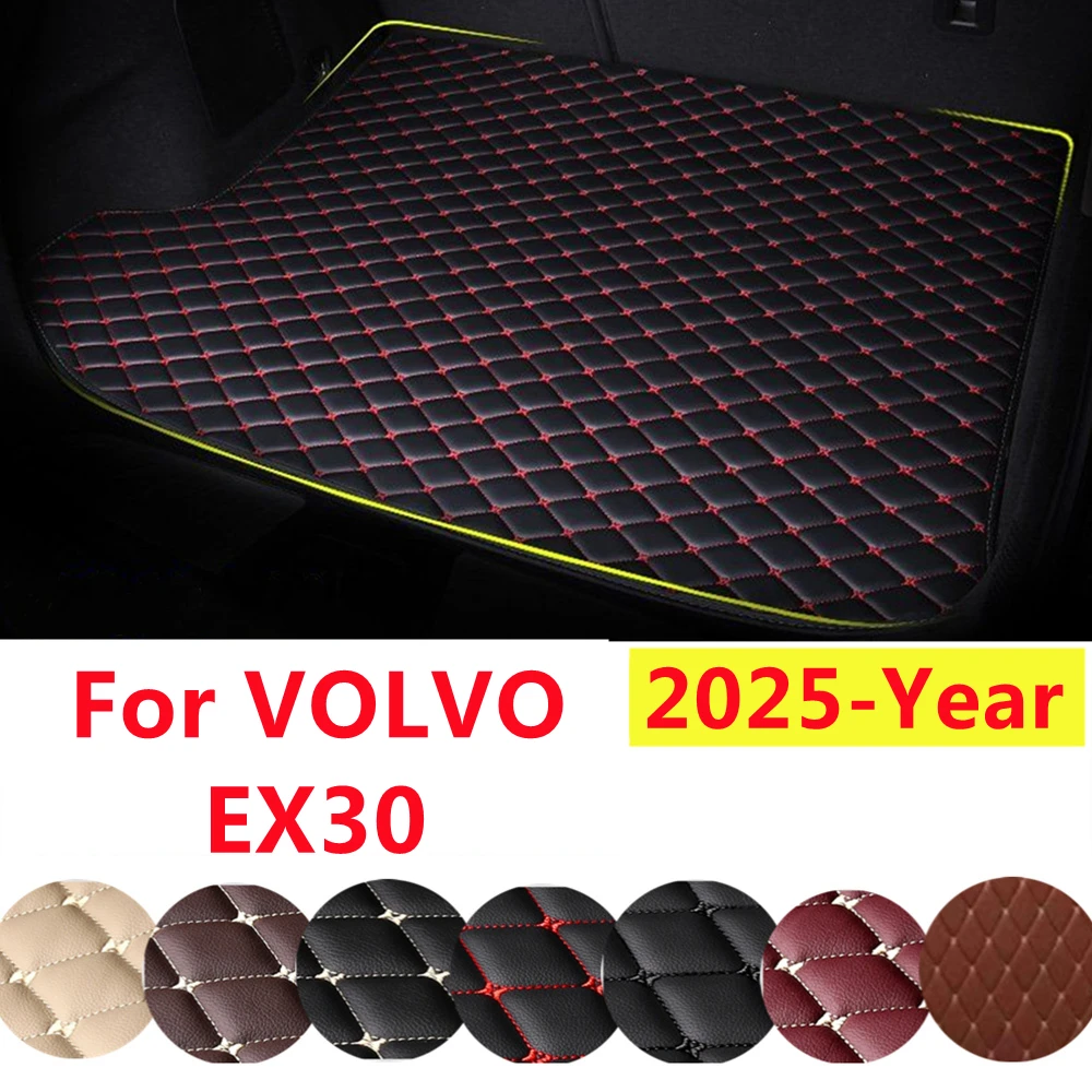 

YJ XPE Leather All Weather Custom Fit For VOLVO EX30 2025 YEAR AUTO Accessories Car Trunk Mat Rear Cargo Liner Cover Carpet