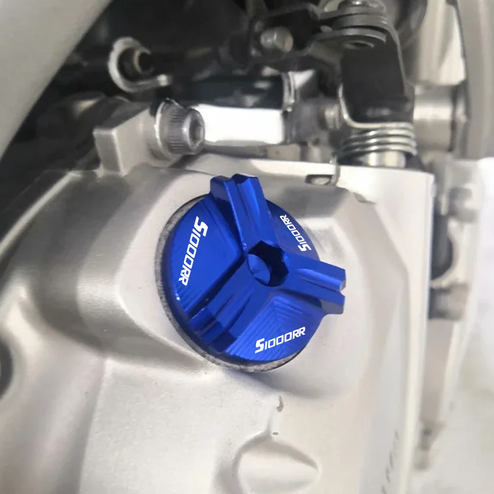 

FOR BMW S1000 RR S1000RR S 1000 RR 2009-2020 2023 2022 M24*2 Engine Oil Cap Bolt Fuel Filler Cap Protection Motorcycle 2024 2025
