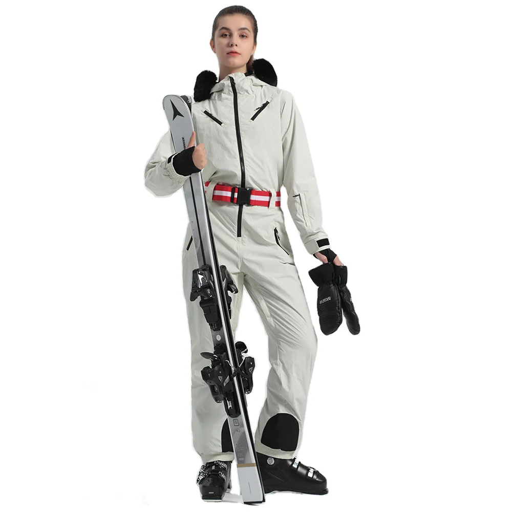 

Waterproof Custom Ski Jackets Warm Insulated One-Piece Ski Suits BreathableSnowboard & Snow Wear
