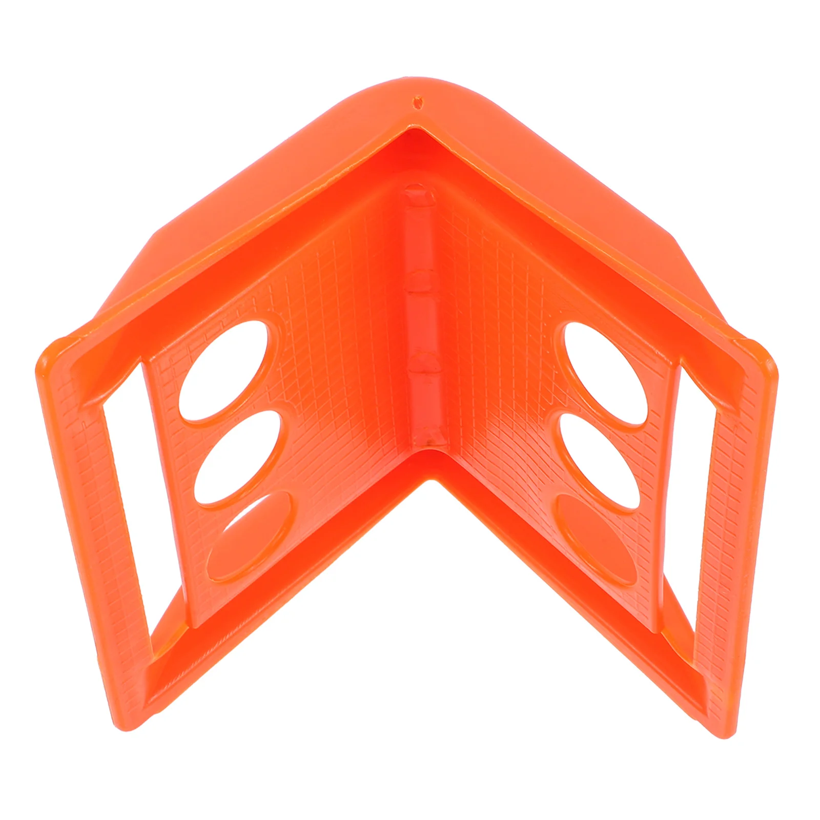 1 قطعة حماة حافة الزاوية البرتقال البلاستيك مقطورة مسطحة حراس البضائع لربط أسفل الأشرطة اسئلة كام ملحقات الشاحنة