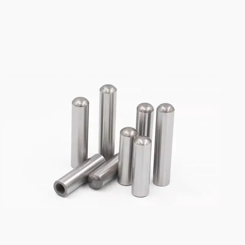 40Cr Steel Quenched Internal Thread Cylindrical Pin High-Precision For Positioning M2-M5