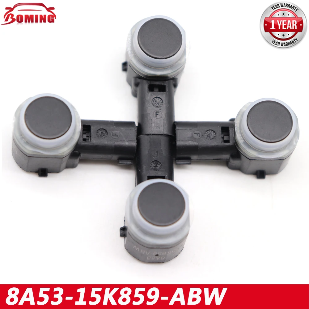 4x PDC Parking Sensor 8A53-15K859-ABW 8A5Z-15K859-LA 8A53-15K859-AB 8A5315K859ABW For Ford Focus Taurus 2.0L 3.5L 2009-2014