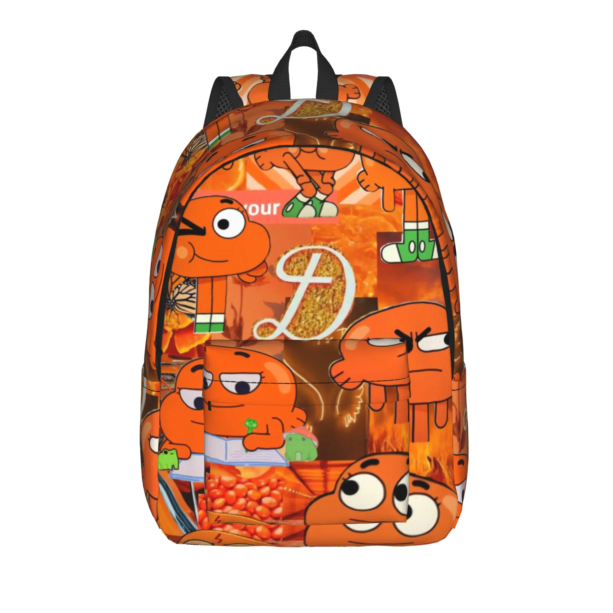 Gumball Gum Ball Watterson Amazing Cartoon Backpack  Kawaii Backpacks Unisex Outdoor Style Large School Bags Designer Rucksack