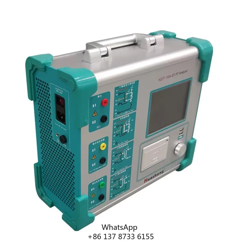 Huazheng Electric Volt-Ampere Characteristic Tester Current HZCT-100A 60HZ Ct Pt Analyzer Price